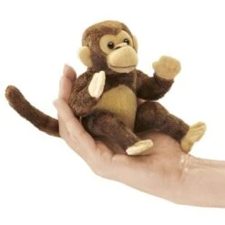 Folkmanis Fingerpuppe Mini Affe / Mini Monkey