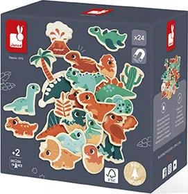 Janod Dino - 24 Dino-Magnete 6 Janod Dino - 24 Dino-Magnete – Bild 6