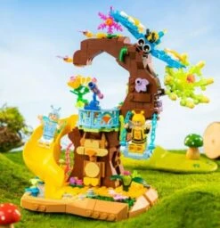 Klemmbausteinset Pantasy Bluetenspielplatz 15004