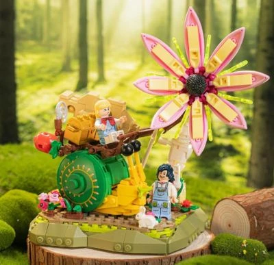 Klemmbausteinset Pantasy Schneckenprinzessin 15003 2 Klemmbausteinset Pantasy Schneckenprinzessin 15003 – Bild 2