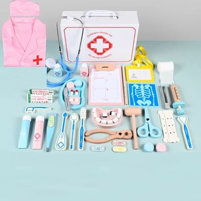 Syntek Holzspielhaus Für Kinder Simuliertes Kleines Arzt Spielzeugset Aus Holz Für Kinder 1 Syntek Holzspielhaus Für Kinder Simuliertes Kleines Arzt Spielzeugset Aus Holz Für Kinder