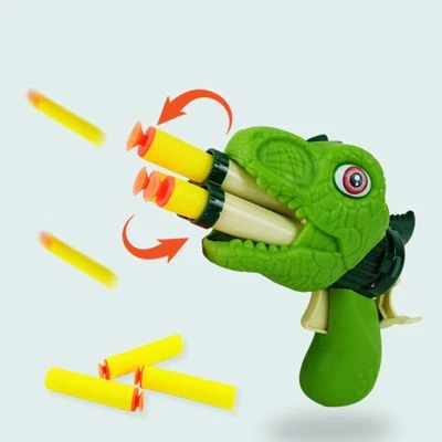 Enbaoxin 1pc Soft Bullet Spielzeugpistole Spielzeug Für Kinder 1pc Dinosaurier-Spielzeugpistole Für Kinder 2 Enbaoxin 1pc Soft Bullet Spielzeugpistole Spielzeug Für Kinder 1pc Dinosaurier-Spielzeugpistole Für Kinder – Bild 2