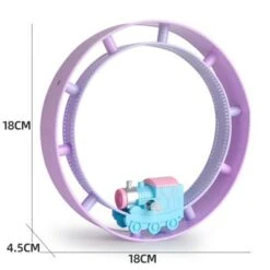 Syntek Aufziehbarer Cartoon-Spielzeugtriebwagen Purzelbahn Rundschienenzug Kinder -Billiges Spielzeug Geschäft 30335461 06