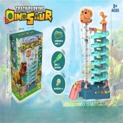 Syntek Modellbahnspielzeug Für Kinderparkplätze Multifunktionales Puzzle-Breakout-Kinderspielzeug