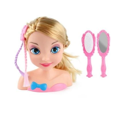 Toi Toys Toi-Toys Kinder Frisierpuppe Beauty Frisierkopf Mit Bürste Und Spiegel 2 Toi Toys Toi-Toys Kinder Frisierpuppe Beauty Frisierkopf Mit Bürste Und Spiegel – Bild 2