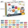 Enbaoxin Alphanumerisches Schlosspickerspielzeug Kinder Entsperren Sie Das Lernen Von Zahlen Lehrmittel Digitales