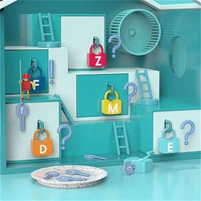 Enbaoxin Alphanumerisches Schlosspickerspielzeug Kinder Entsperren Sie Das Lernen Von Zahlen Lehrmittel Digitales 2 Enbaoxin Alphanumerisches Schlosspickerspielzeug Kinder Entsperren Sie Das Lernen Von Zahlen Lehrmittel Digitales – Bild 2