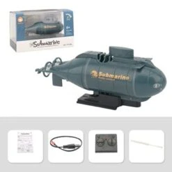 Debuy Ferngesteuertes U-Boot-Spielzeugboot Drahtloses Mini-U-Boot-Modellspielzeug Für Kinder
