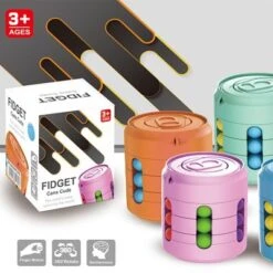 Decome Magic Beans Leicht Zu öffnen Spinnen Einfaches Can Magic Beans Spin Puzzle (zufällige Farbe)