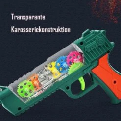 Decome Schillernde Leichte Oktavkanone Spielzeugpistole Spielzeugpistole Kinder Elektrische Transparente Ausrüstung -Billiges Spielzeug Geschäft 30520507 03