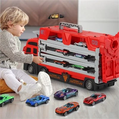 Decome Jungen Verwandeln Spielzeugauto-Set Klappbares Ferngesteuertes Kinderauto Aus Aluminiumlegierung 3 Decome Jungen Verwandeln Spielzeugauto-Set Klappbares Ferngesteuertes Kinderauto Aus Aluminiumlegierung – Bild 3