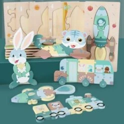 Decome Für Kinder 3D Puzzles Spielzeug Mit Bausteinen Für Kinder -Billiges Spielzeug Geschäft 30520593 03