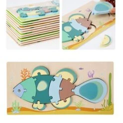 Decome Für Kinder 3D Puzzles Spielzeug Mit Bausteinen Für Kinder -Billiges Spielzeug Geschäft 30520593 05