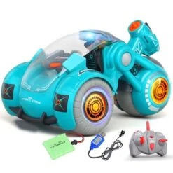 Decome Spray-Stunt-Transformationsauto Elektrisches Ferngesteuertes Spielzeugauto