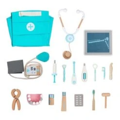 Decome Ugi Arzt Krankenschwester Set Holzspielzeug Rollenspiel Eines Kinderzahnarztes