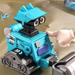 Epik Presse Trägheit Roboter Engineering Auto Kinder Lernspielzeug Weltraum Mond Roboter Presse Technik Auto Kinderspielzeug -Billiges Spielzeug Geschäft 30538597 04