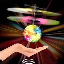 SHAOKE RC Fliegender Ball Mit LED Licht, Helikopter Mit Handsensor Infrarot Mini Hubschrauber Kinder Fliegendes Spielzeug Für Indoor Und Outdoor Spiele Ferngesteuerte Hubschrauber -Billiges Spielzeug Geschäft 30596441 03
