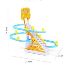 Brightake _ Treppe Kletterndes Entenküken Lernspielzeug Für Kinder Spiel Mit Elektrischen Triebwagen Für Kinder -Billiges Spielzeug Geschäft 30627133 05
