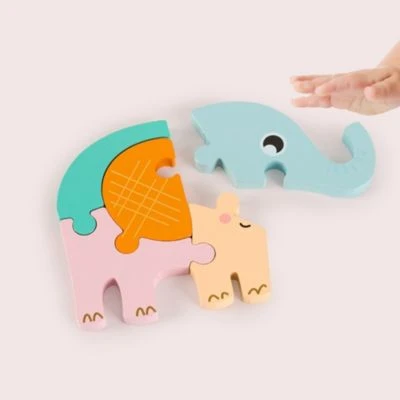 Enbaoxin Holzspielzeug 3D Puzzle Memory-Spiel Cartoon 3d Puzzle Holzspielzeug Kinderspielzeug 3 Enbaoxin Holzspielzeug 3D Puzzle Memory-Spiel Cartoon 3d Puzzle Holzspielzeug Kinderspielzeug – Bild 3