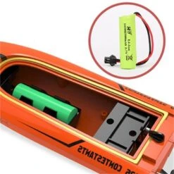 Brightake 2.4G Wiederaufladbares Mini-Schnellboot Modell Kinder Wasserspielzeug Drahtloses Elektrisches Spielzeug Mit Langer Batterielebensdauer Und Fernbedienung Für Kinder -Billiges Spielzeug Geschäft 30721130 04