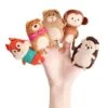 Syntek Baby-pädagogisches Pädagogisches Spielzeug-Finger-Puppe Gute-Nacht-Geschichte Fingerpuppe Für Kinder