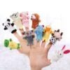 Vetaka Fingerpuppen Tier,10 Stück Für Kinder