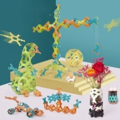 MINIWHALE Vielfältige Bauklötze Pädagogisches Puzzlespielzeug Mehrfarbige Weiche Bauklötze Puzzlespielzeug -Billiges Spielzeug Geschäft 30790452 03