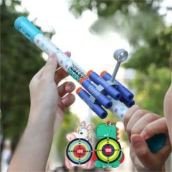 Syntek Interaktives Schießspiel-Set Für Kinder Mit Soft-Bullet-Pistolen Interaktives Zielschießspiel Für Kinder Im Innen- Und Außenbereich, Soft-Bullet-Gun-Spielzeug -Billiges Spielzeug Geschäft 30790846 03