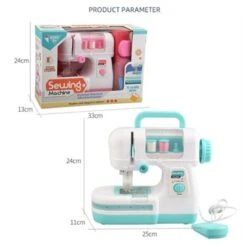 Syntek Elektrische Nähmaschine Kinderkleingeräte Spielzeug Kinderspielhaus Elektrische Nähmaschine Spielzeugset -Billiges Spielzeug Geschäft 30819928 04
