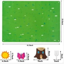 Enbaoxin Kinder DIY Fühlte Bord Spielzeug Montessori Cartoon-Muster Wand Dekoration Baby Frühes Lernen Spielzeug -Billiges Spielzeug Geschäft 30853022 05