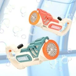 Decome Vollautomatische Elektrische Seifenblasenmaschine Für Kinder Im Freien Kinder Halten Eine Seifenblasenpistole Mit 39 Löchern -Billiges Spielzeug Geschäft 30903948 05