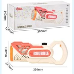 Decome Vollautomatische Elektrische Seifenblasenmaschine Für Kinder Im Freien Kinder Halten Eine Seifenblasenpistole Mit 39 Löchern -Billiges Spielzeug Geschäft 30903948 06