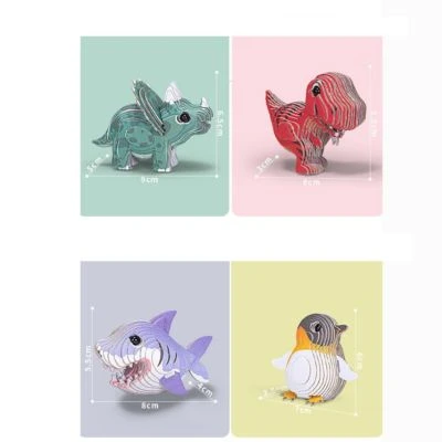 SHAOKE Intellektuelles Lernspielzeug Zusammenbauen 3D Tiermodell Puzzles Für Kinder Denkspiele 4 SHAOKE Intellektuelles Lernspielzeug Zusammenbauen 3D Tiermodell Puzzles Für Kinder Denkspiele – Bild 4