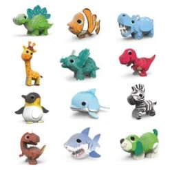 SHAOKE Intellektuelles Lernspielzeug Zusammenbauen 3D Tiermodell Puzzles Für Kinder Denkspiele 10 SHAOKE Intellektuelles Lernspielzeug Zusammenbauen 3D Tiermodell Puzzles Für Kinder Denkspiele -Billiges Spielzeug Geschäft 30971447 05