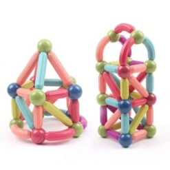 Epik 88Stk Magnetische Bauklötze Große Teilchenmagnete Intellektuelles Spielzeug Puzzle Für Die Früherziehung -Billiges Spielzeug Geschäft 30971720 05