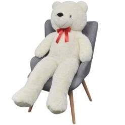 VidaXL Weicher XXL-Plüsch-Teddybär Weiß 85 Cm Teddybär -Billiges Spielzeug Geschäft 31018172 03