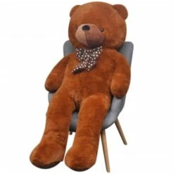 VidaXL Weicher XXL-Plüsch-Teddybär Braun 85 Cm Teddybär -Billiges Spielzeug Geschäft 31021234 03