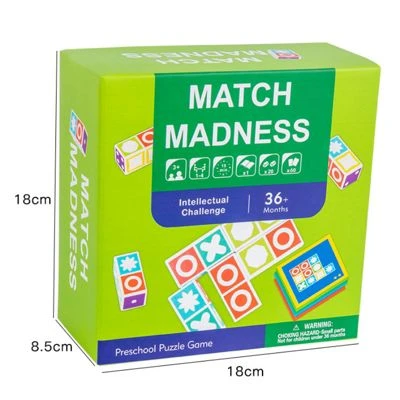 Syntek Kind-Spielzeug Blöcken Spielverrücktheit Kinder Trainieren Denken Gedächtnisspiele 5 Syntek Kind-Spielzeug Blöcken Spielverrücktheit Kinder Trainieren Denken Gedächtnisspiele – Bild 5