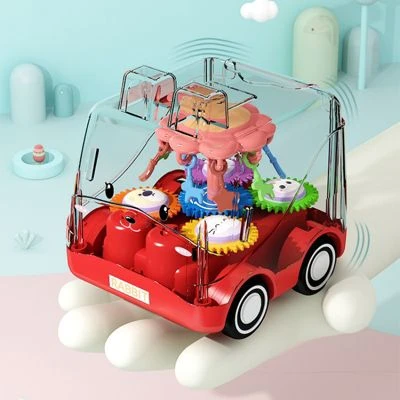 Epik Trägheits-Spielzeugauto Für Kinder Cartoon Clear Gears Drop Resistant Bus Auto 2 Epik Trägheits-Spielzeugauto Für Kinder Cartoon Clear Gears Drop Resistant Bus Auto – Bild 2