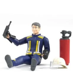 Bruder 60100 Bworld Feuerwehrmann Mit Zubehör -Billiges Spielzeug Geschäft 3349032 03