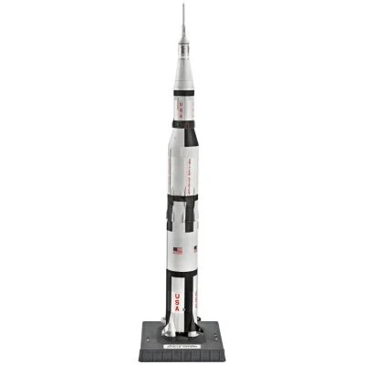 Apollo Saturn V, Revell Modellbausatz Im Maßstab 1:144, 82 Teile, 77,5 Cm 1 Apollo Saturn V, Revell Modellbausatz Im Maßstab 1:144, 82 Teile, 77,5 Cm