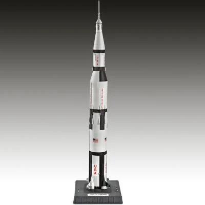 Apollo Saturn V, Revell Modellbausatz Im Maßstab 1:144, 82 Teile, 77,5 Cm 2 Apollo Saturn V, Revell Modellbausatz Im Maßstab 1:144, 82 Teile, 77,5 Cm – Bild 2