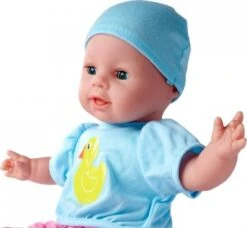 Weichkörper-Babypuppe Laura Hungry Mit Schnuller Und Fütterzubehör, 38 Cm -Billiges Spielzeug Geschäft 3633429 03