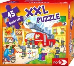 Noris Bodenpuzzle Feuerwehr 45 Teile
