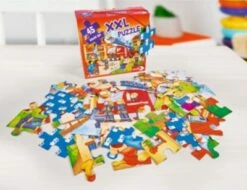 Noris Bodenpuzzle Feuerwehr 45 Teile -Billiges Spielzeug Geschäft 4034541 04