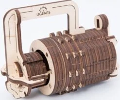 UGEARS Modellbausatz KOMBINATIONSSCHLOß -Billiges Spielzeug Geschäft 5226411 04