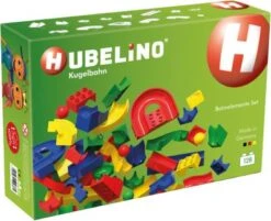 Hubelino - Kugelbahn Bahnelemente-Set, 128-tlg.