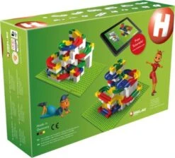 Hubelino - Kugelbahn Bahnelemente-Set, 128-tlg. -Billiges Spielzeug Geschäft 5531996 05