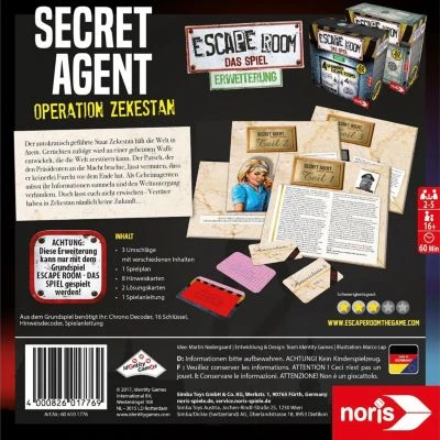 Noris Escape Room Erweiterung - Secret Agent 3 Noris Escape Room Erweiterung - Secret Agent – Bild 3