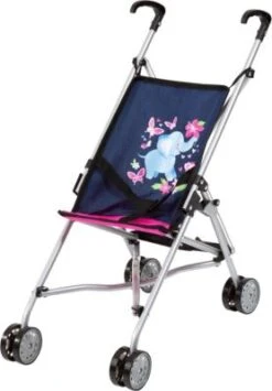 Puppen-Buggy, Blau/pink Von Bayer